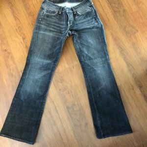 Citizens of Humanity faded black bootcut jeans